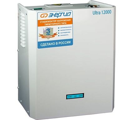 Тиристорный стабилизатор Энергия 12000 ВА Ultra Е0101-0105
