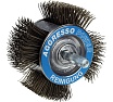Кордщетка плоская AGGRESSO 110 мм, жесткая, 3 предмета для дрели KWB 602600