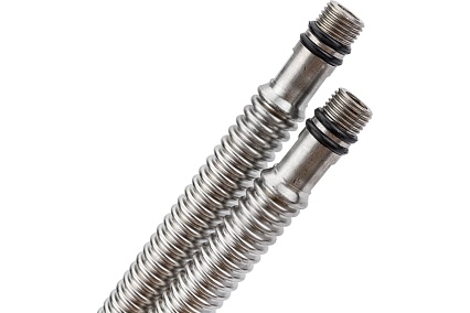 Гибкая сильфонная подводка для смесителя Kopfgescheit 1/2"хM10, 40 см KG-A374 комплект из двух штук KG-A374х2