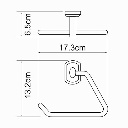 Вешалка для полотенец WasserKRAFT Oder K-3061