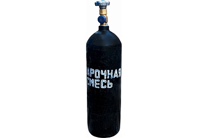 Баллон новый СВАРОЧНАЯ СМЕСЬ 5 л ПНТЗ 00-00002144