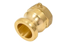 Камлок типа A (ниппель; внутренняя резьба BSP; 32 мм-1 1/4&quot;; латунь) TITAN LOCK TL125ABR