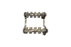 Коллекторный блок Gekon для теплого пола и радиаторного отопления 1x3/4EU отвода GK 73104