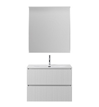 Тумба с раковиной BelBagno Uno-Mini 90 см Bianco Opaco