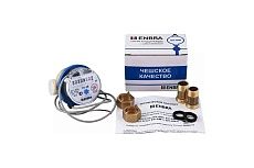 Счётчик учёта холодной воды Энбра с импульсным выходом EV-AMi L130 D20 B со сгонами