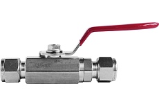 Шаровой кран Hy-Lok 110 серии из нержавеющей стали SS 316, 8мм - 8мм BV-H-8M