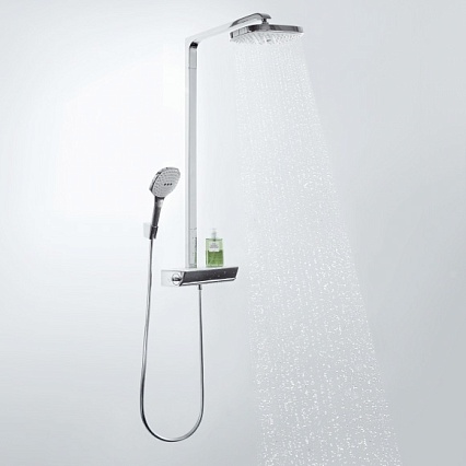 Душевая стойка Hansgrohe Raindance Select E 300 27126400 с термостатом