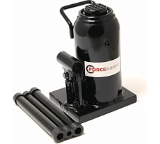 Бутылочный домкрат Forcekraft FK-T92004D с клапаном, 20т 29925