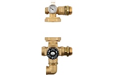 Насосно-смесительный узел с термостатическим клапаном, без насоса STOUT SDG-0020-001000