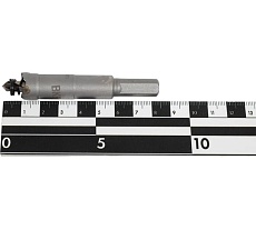 Коронка по металлу 15 мм с пластинами ВК8 WOLFSTAR cw00002