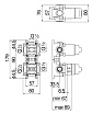 Скрытая часть Nobili Rubinetterie WE81103 смесителя для душа