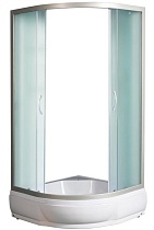 Душевой уголок River Don 100/24 MT 100x100 хром, матовое без поддона