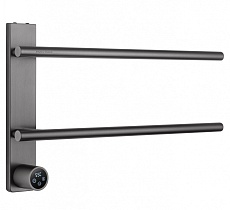 Полотенцесушитель электрический Wonzon&Woghand Nurnberg WW-AL342-GM темный графит