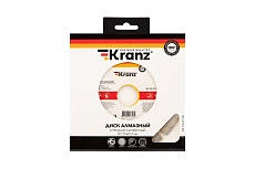 Диск алмазный отрезной сегментный (115x22.2x2x10 мм) Kranz KR-90-0100