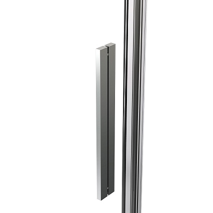 Душевая дверь Vincea Stella VDS-1ST140CLGM 140x200 вороненая сталь, прозрачная