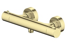 Смеситель для душа Aquatek Европа AQ1363BG термостат, шлифованное золото