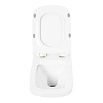 Подвесной унитаз Belbagno Sela BB3201CHR, безободковый, белый