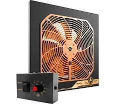 Вентилятор осевой приточно-вытяжной с потенциометром Dospel WOKS 200 BLDC GOLD 007-9212