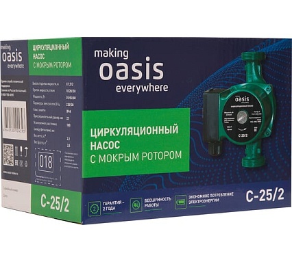 Циркуляционный насос Oasis C-25/2 4640130924393