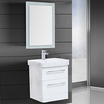 Мебель для ванной Dreja.rus Q Max 55 см белый глянец