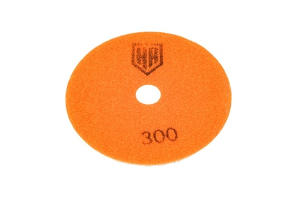 Круг алмазный гибкий шлифовальный (черепашка) 100 мм, P300, 10 шт HEADROCK 685-010-300