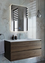 Мебель для ванной Vincea Luka 100 см 2 ящика C.Oak