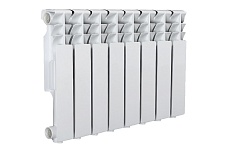 Радиатор Tropic 350x80, алюминиевый, 8 секций 7601.037