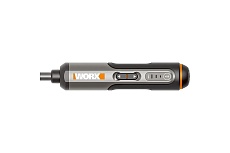 Аккумуляторная отвертка Worx 4В, 5Нм, 1,5Ач, набор оснастки WX240