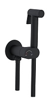 Смеситель RGW SP-213B с гигиеническим душем, черный 581408213-04