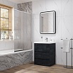 Мебель для ванной Art&Max Family-M 58 см, 3 ящика, Hard Coal
