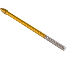 Сверло по стеклу Квадро (4 мм) Практика 034-953