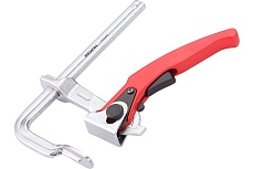 Цельнометаллическая струбцина REKON RF03-120-60 c храповиком 58101