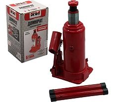 Гидравлический домкрат REDMARK 6 т, с перепускным клапаном, высота мин/макс 185/355 мм RM20406