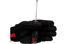 Шлицевая отвертка Forcekraft магнитная &quot;Profi&quot; S2 SL 4.0х100 мм, 28221 FK-70340100