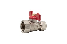 МП Шаровой кран Rvc цанга 16x3/4 г 17004