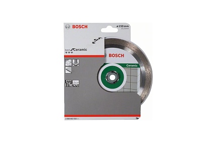Алмазный диск по керамике 150х22,23 мм Bosch Best for Ceramic 2608602632