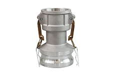 Алюминиевый камлок TITAN LOCK тип DА, переходник розетка 4&quot; х ниппель 6&quot; TL4060DAAL