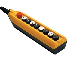 Пульт управления EMAS 9-ти кнопочный, двухскоростной, 250 В, 4А PV9E30B4444