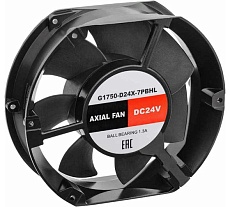 Осевой вентилятор SILART 172x150x51, 24 VDC, подшипник качения G1750-D24X-7PBHL