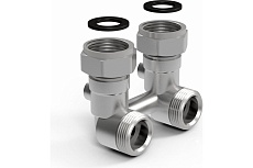 Узел нижнего подключения Royal Thermo хром, 1/2” x 3/4” E НС-1105739