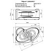 Фронтальная панель Ванеса Ирма 160x71 L/R c полотенцедержателем