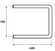 Полотенцесушитель водяной Point PN35556 60x50 хром