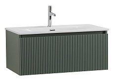 Тумба с раковиной BelBagno Uno 80 см 1 ящик, Еловый матовый