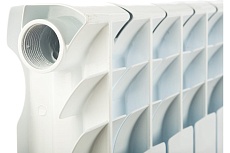 Радиатор Tropic 350x80, алюминиевый, 10 секций 7601.047