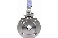 Шаровой кран DN.ru -КШмФП.316.200 Ду25 Ру16, с ISO-фланцем и рукояткой D160-04804