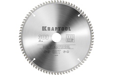 Диск пильный по алюминию Kraftool Multi material 300x30 мм, 80Т 36953-300-30
