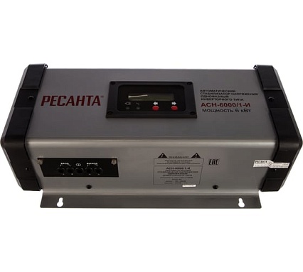 Стабилизатор инверторного типа Ресанта АСН-6000/1-И 63/6/35