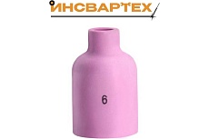 Сопло керамическое TIG Инсвартех 17-18-26 57N BIG для газовой линзы №6, 5 шт IST0188