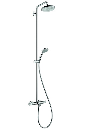 Душевая стойка Hansgrohe Showerpipe Croma 220 27223000 термостат