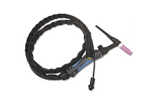 Горелка TIG WP 17 FXV (8 м, M16x1.5+2 pin, воздушное охлаждение, AC120А/DC150A, 0.5-2.4 мм) Энаргит WP17FXV-8-M16-2P